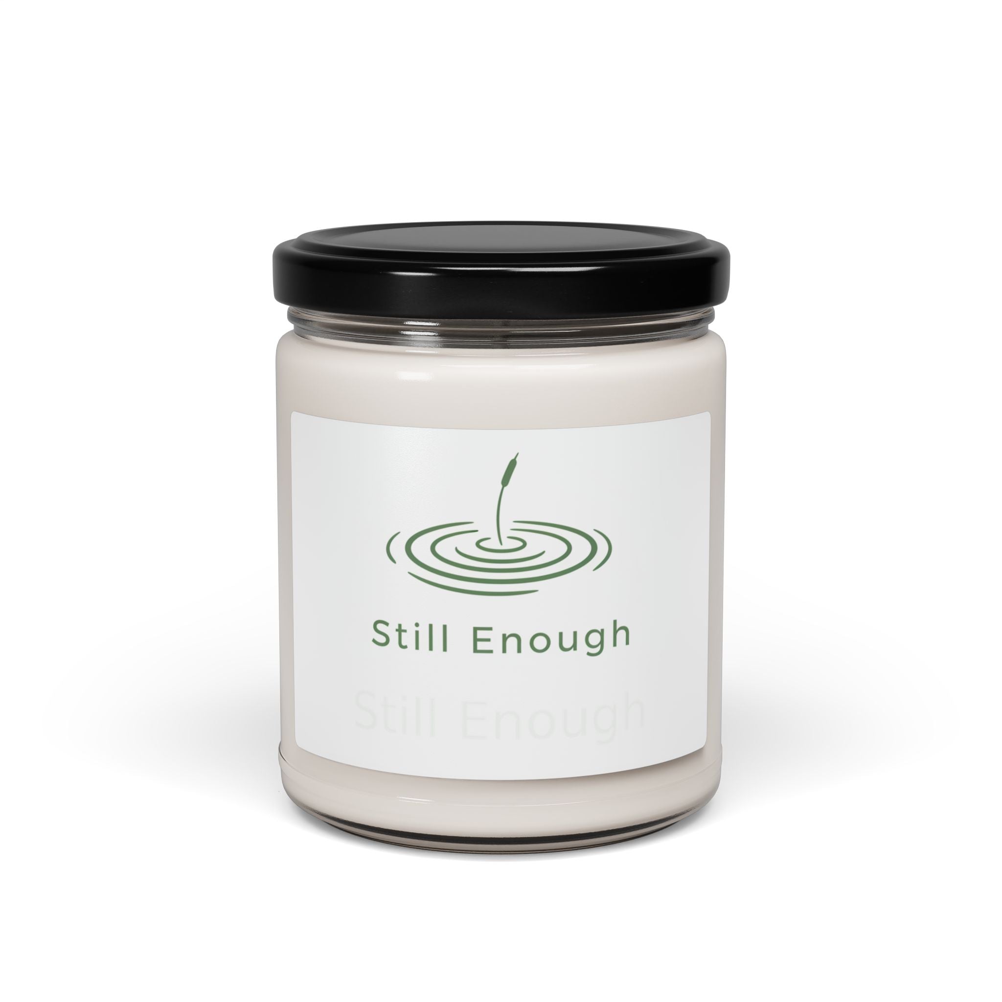 Soy Candle — "Still Enough" Aromatherapy Candle, 9oz
