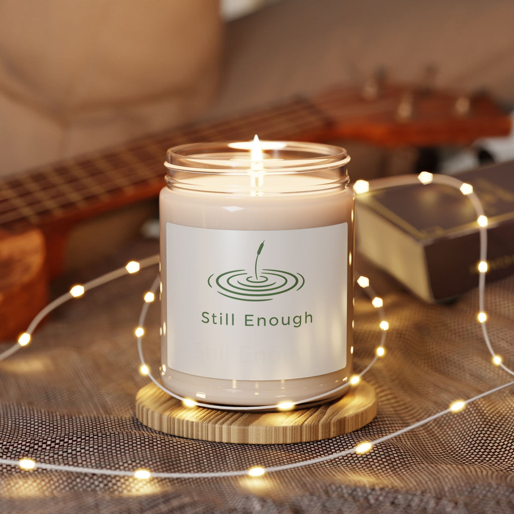 Soy Candle — "Still Enough" Aromatherapy Candle, 9oz