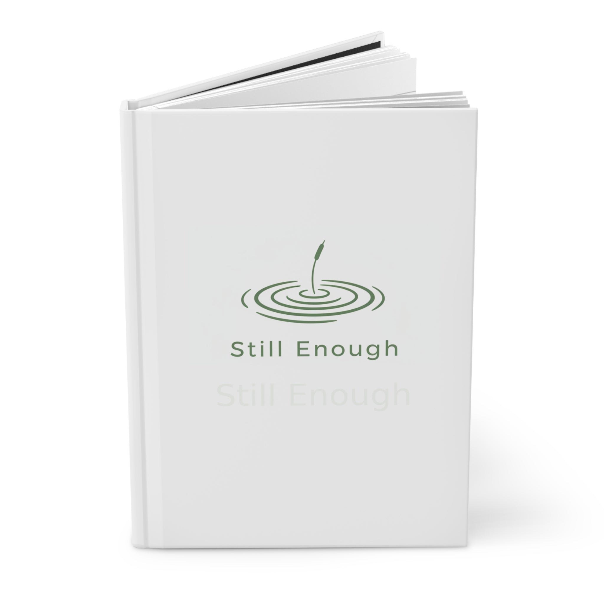 Calm Strength Hardcover Journal — Matte Inspirational Notebook