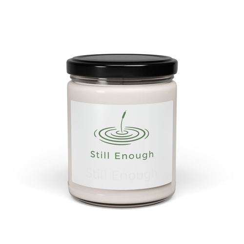 Soy Candle — "Still Enough" Aromatherapy Candle, 9oz